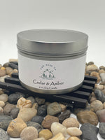 Cedar and Amber Soy Candle